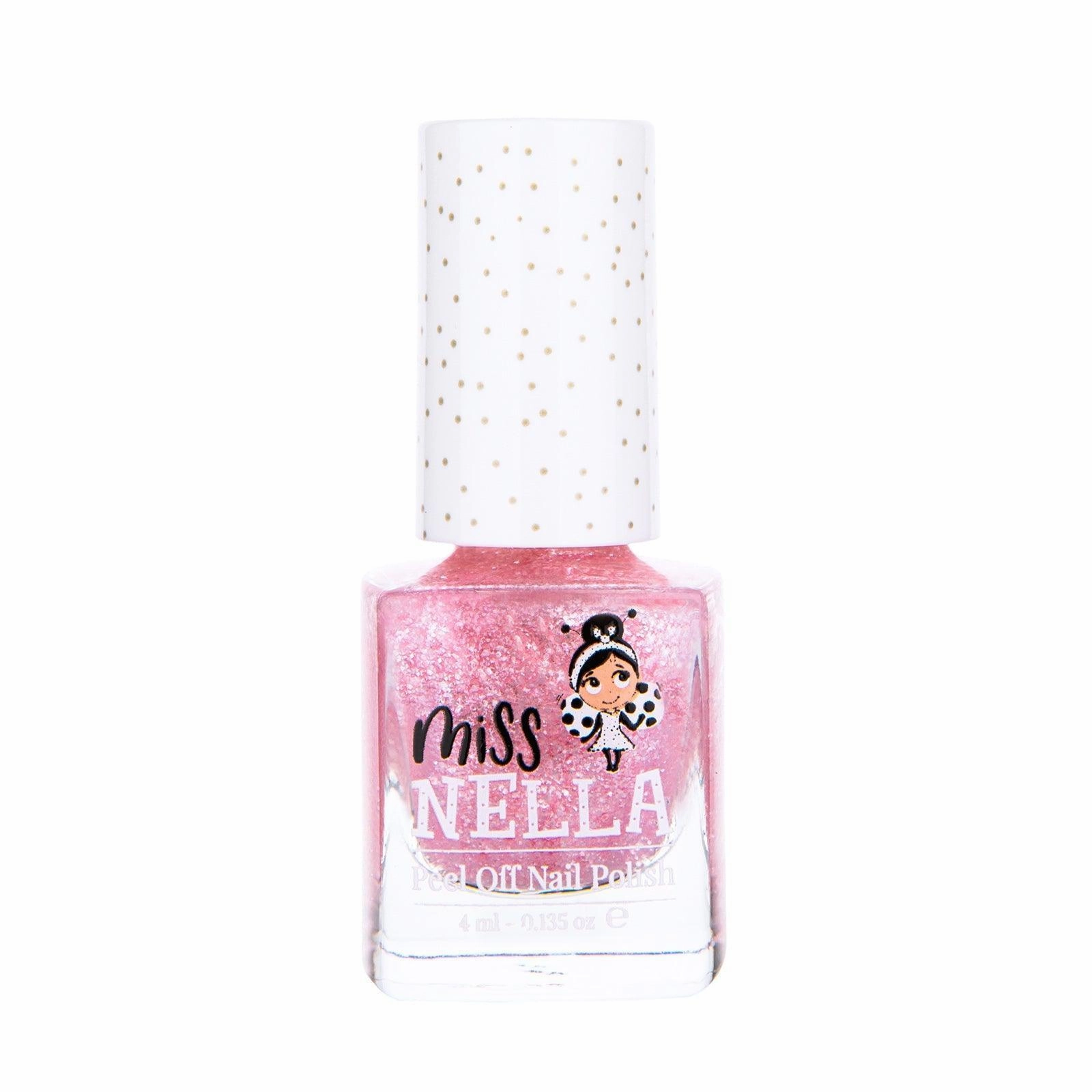 Learning through play Miss Nella Mn45 Itsy Glitzy Hippo 4Ml Peel Off Kids Nail Polish