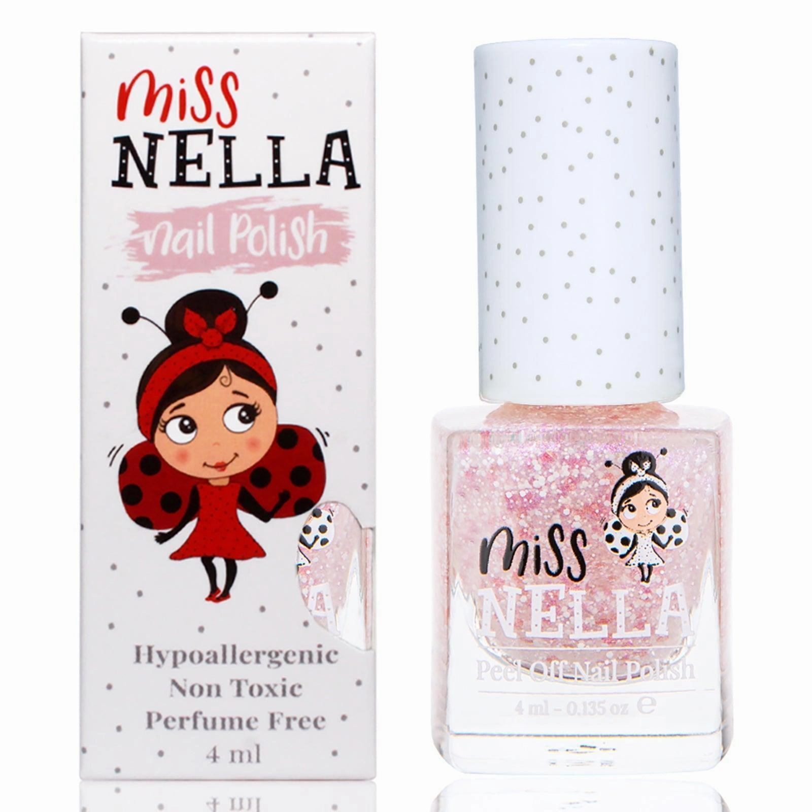 Playroom learning Learn & grow Miss Nella Mn49 Happily Ever After 4Ml Peel Off Kids Nail Polish