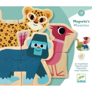 Curious minds Mixanimo Wooden Magnets