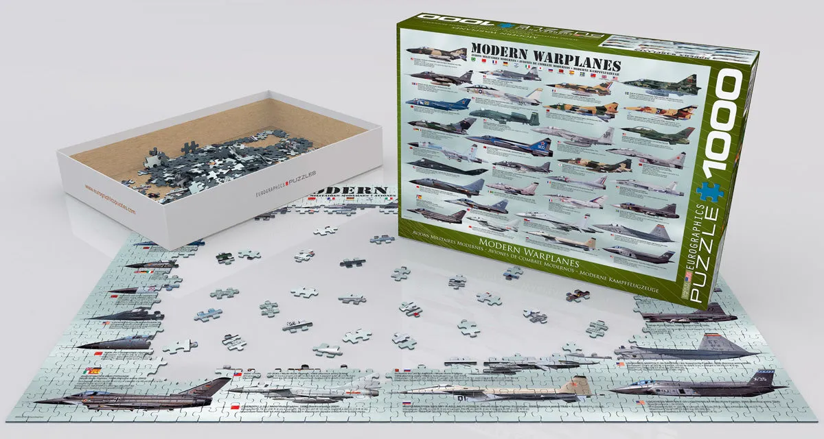 Exploration made fun Modern Warplanes - 1000Pc