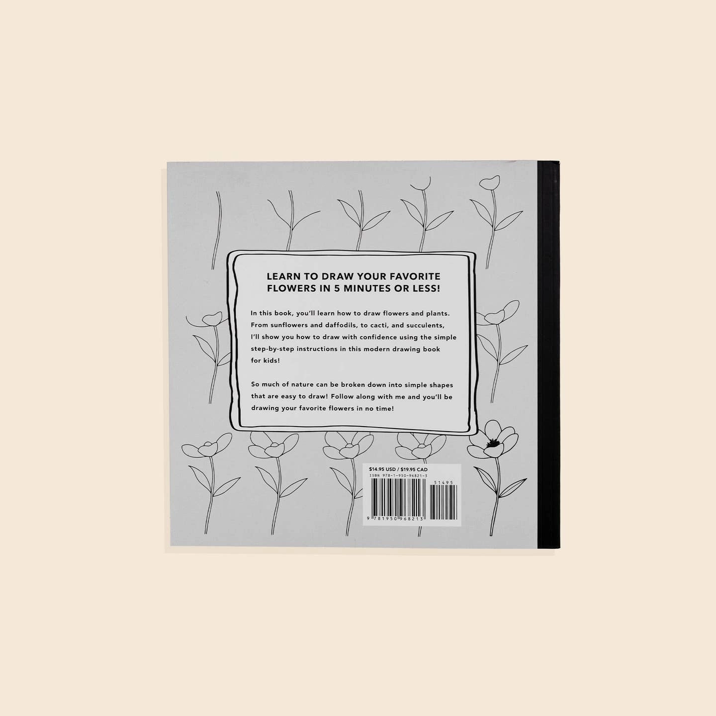 Modern Flowers: A How To Draw Book For Kids Engaging young minds Learning tools