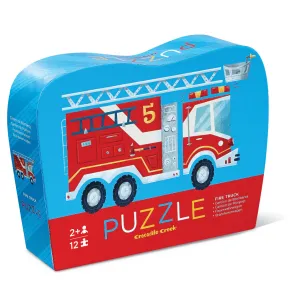 Mini makers 12 Pc Mini Puzzle - Fire Truck