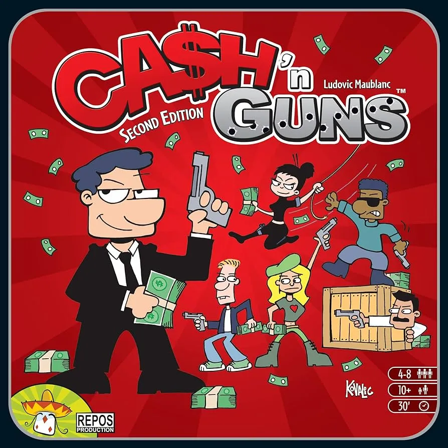 Exploration made fun CashN Guns: Second Edition