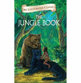 Curious minds Children Classics : The Jungle Book : Illustrated Abridged Classics With Practice Questions (Om Illustrated Classics For Kids) [Hardcover] Rudyard Kipling