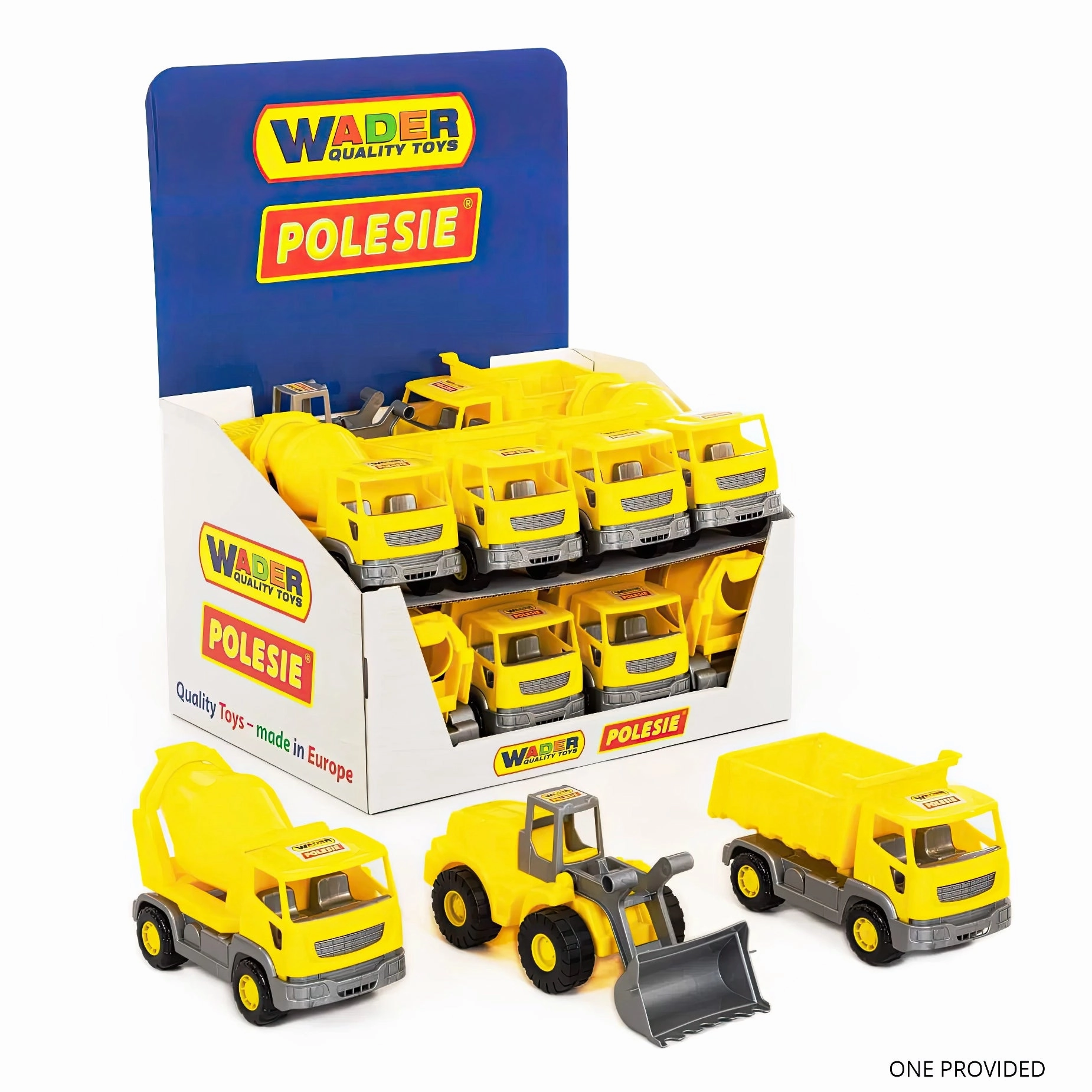 Construction Cars - Assorted Play-based education Designed for development