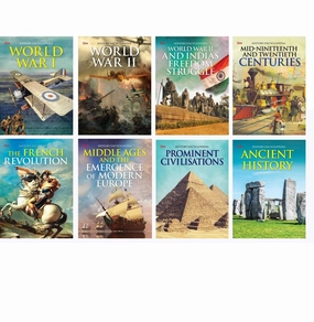 Young learners Encyclopedia Of History ( Set Of 8 Books) (Encyclopedias) [Paperback] Om Books Editorial Team