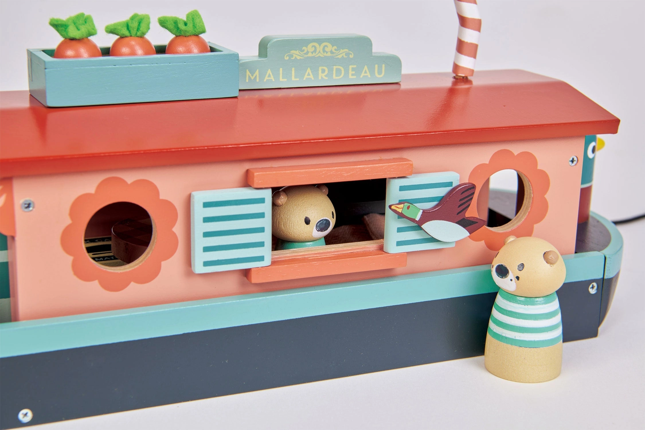 Little Otter Canal Boat Creative kids Growth tools