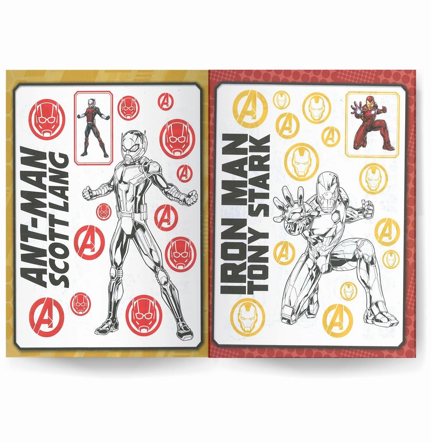 Marvel Avengers: 5:In:1 Colouring : Stickers Coloring And Activities Books For Kids [Paperback] Parragon Kid-centered learning Inspiring creativity
