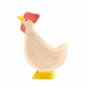 Ostheimer White Hen, Head Up Curious minds Creative minds