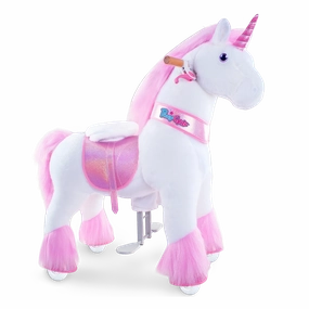Learning through play Ponycycle Ride-On Walking Toy Unicorn Plush For Age 7  Years
