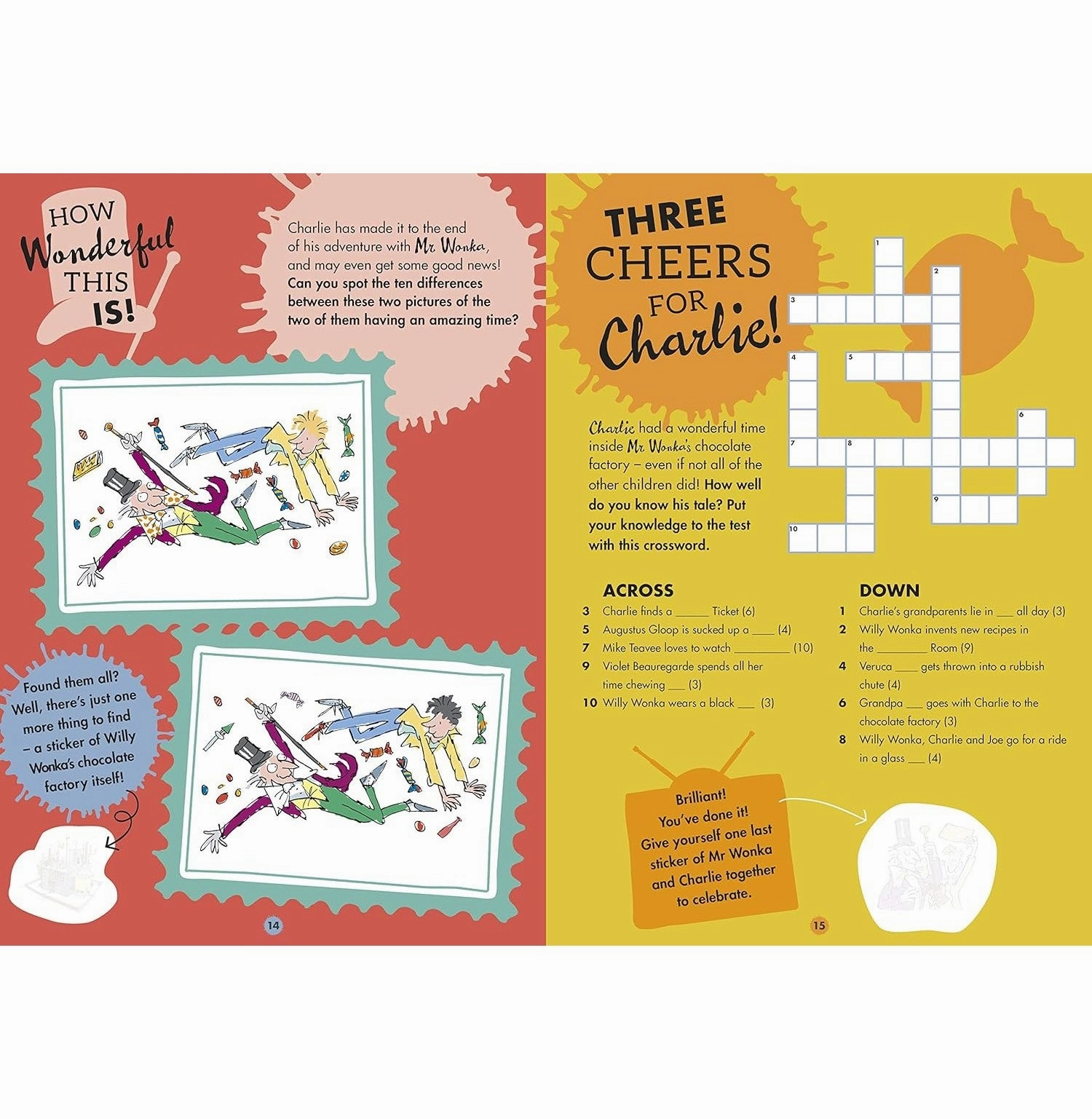Tiny thinkers Roald Dahl'S Charlie And The Chocolate F [Paperback] Blake Quentin