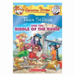 Thea Stilton And The Riddle Of The Ruins (Thea Stilton #28): A Geronimo Stilton Adventure [Paperback] Stilton Geronimo Kids discovery tools