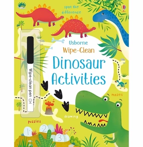 Curious minds Wipe:Clean Dinosaur Activities (Wipe:Clean Activities) Robson Kirsteen And Florino Dania