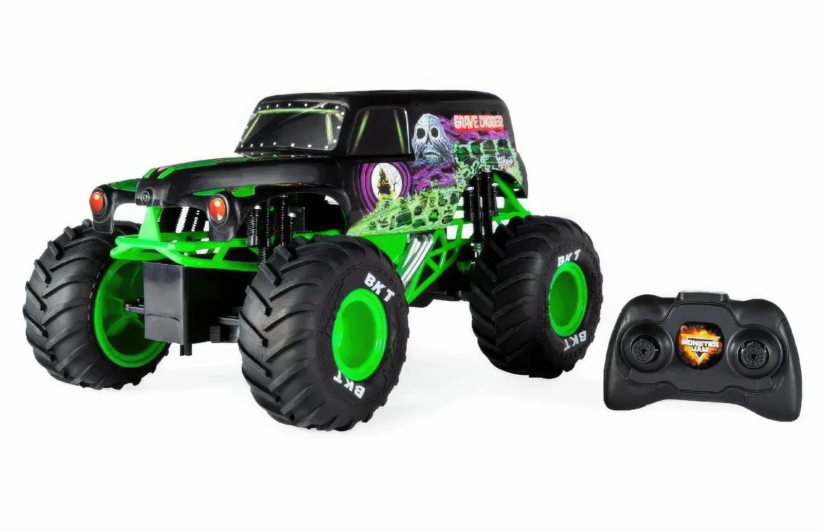 Monster Jam 1:15 Radio Control Grave Digger Remote Control Monster Truck Learning through play