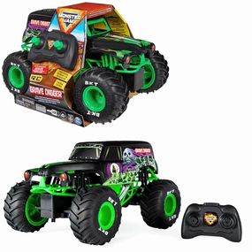 Monster Jam 1:15 Radio Control Grave Digger Remote Control Monster Truck Active learners Sensory fun for little hands