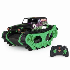 Monster Jam Grave Digger Trax All-Terrain Remote Control Vehicle Smart little ones Early learning