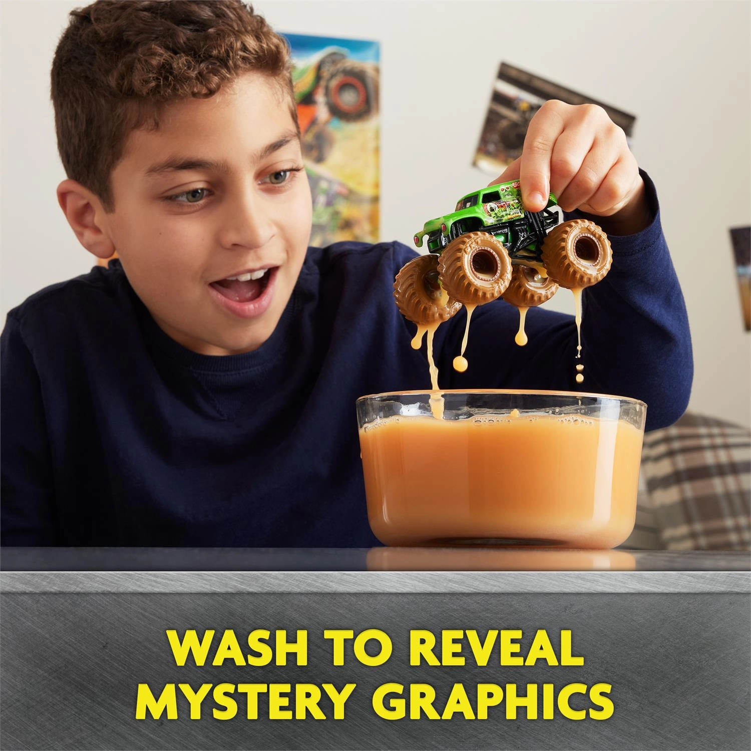 Monster Jam Mystery Muddlers Die-Cast Monster Truck Learn & grow Creative minds