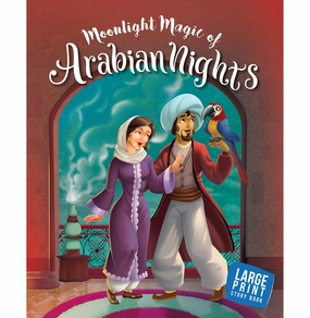 Tools for tiny thinkers Playful learning Moonlight Magic Of Arabian Nights : Story Book For Kids : English Short Stories For Children : Read Aloud To Infants Toddlers [Paperback] Om Books Editorial Team