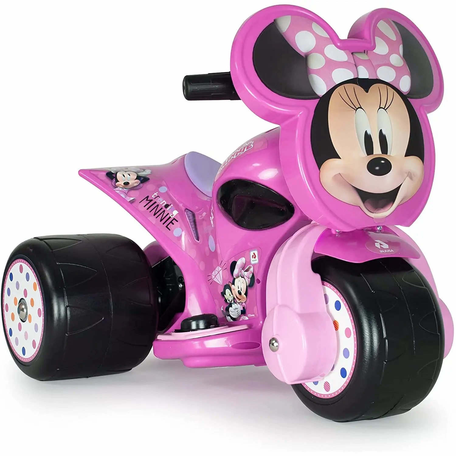 Moto Samurai Minnie Electric 6V Battery Powered Trike Ride-On Growing minds Learning through play