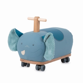 Home learning tools Moulin Roty Sous Mon Baobab Blue Ride-On Elephant