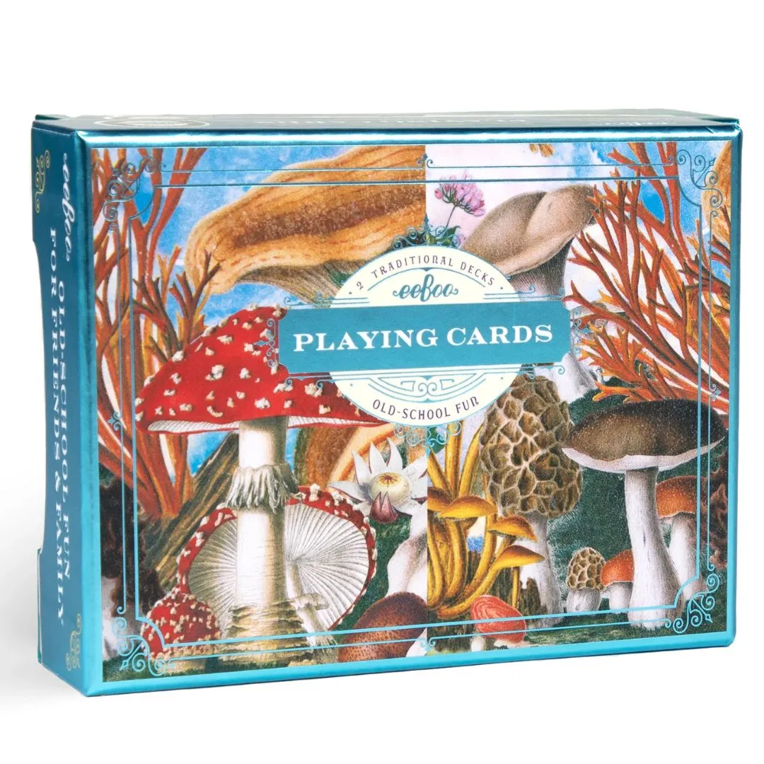 Imaginative play Mushroom Playing Card Gift Box Set