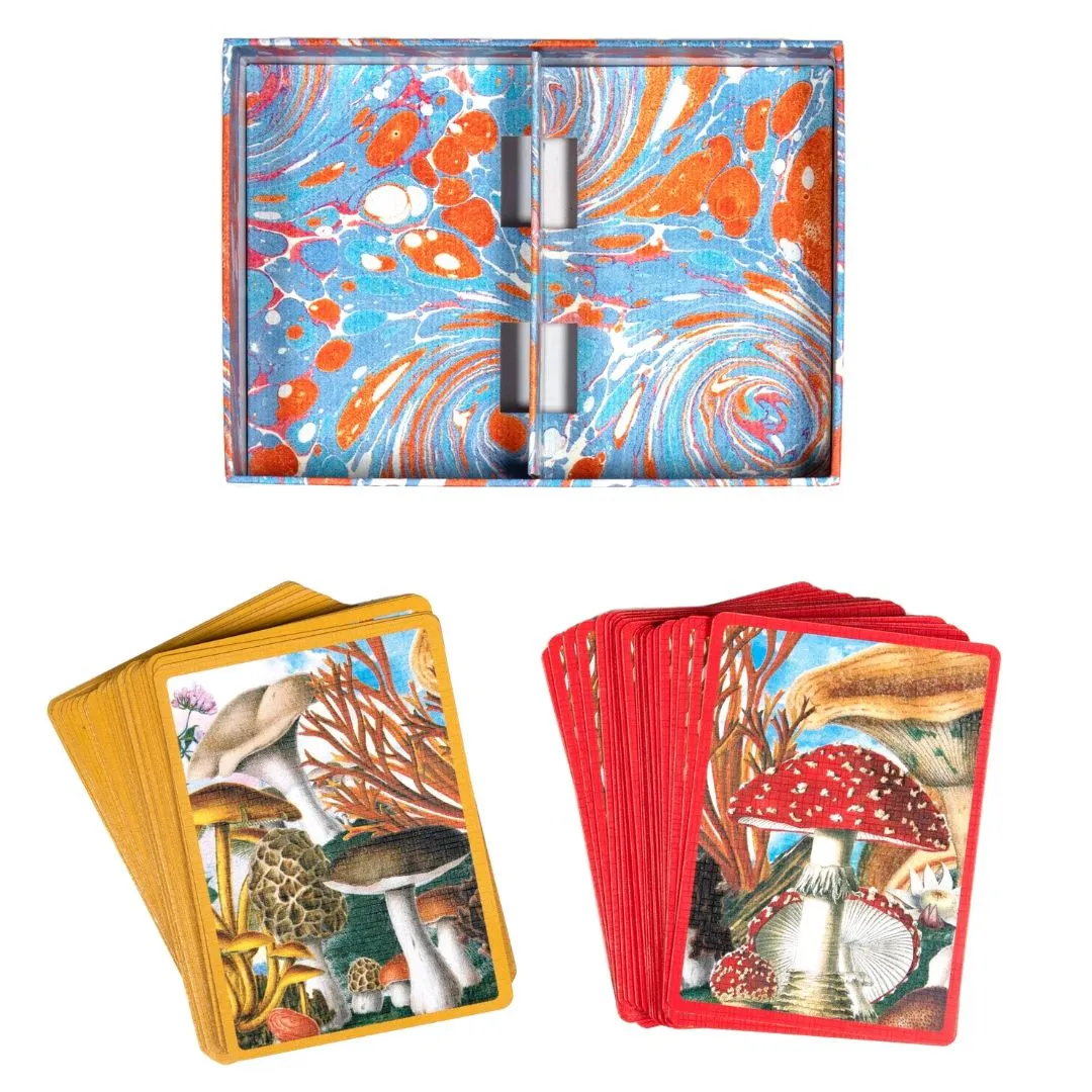 Mushroom Playing Card Gift Box Set Young explorers Curiosity starters