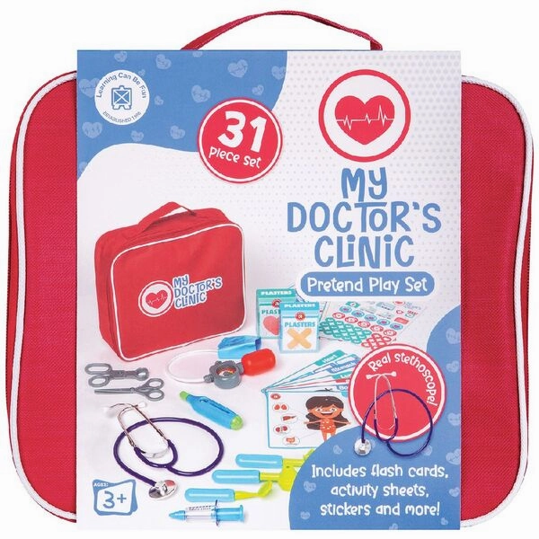 My Doctor'S Clinic - Pretend Play Set Everyday learning Quiet play for growing minds