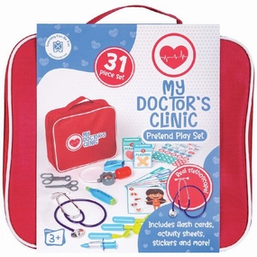 My Doctor'S Clinic - Pretend Play Set Everyday learning Quiet play for growing minds