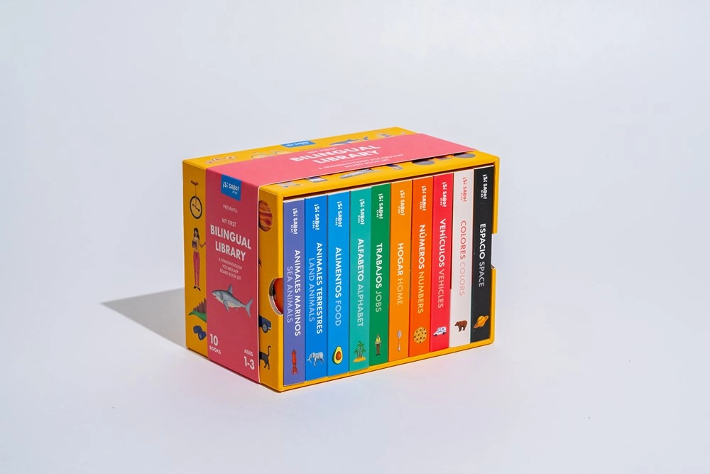 Tiny thinkers My First Bilingual Library