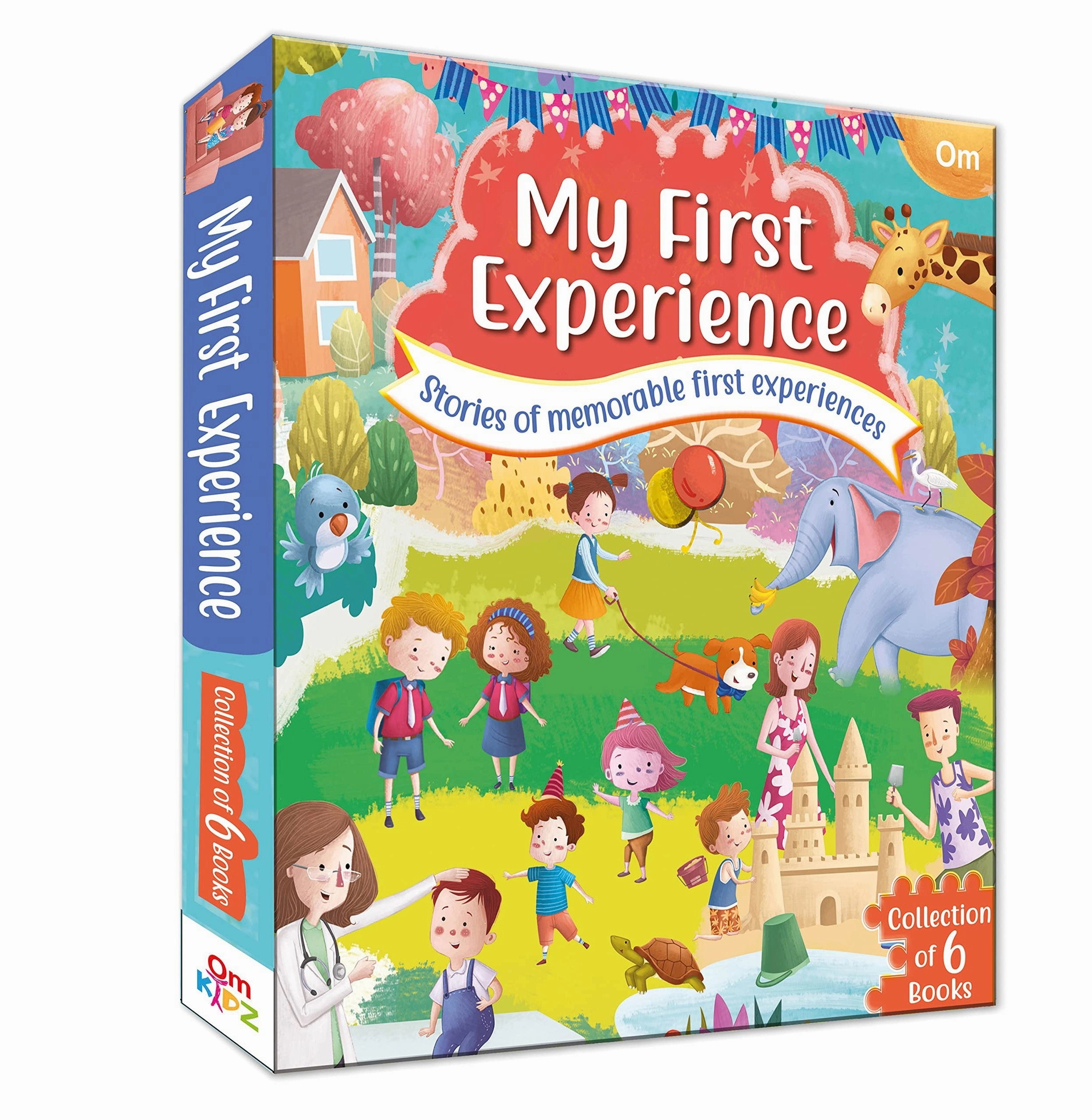 My First Experience Set Of 6 Books [Paperback] Benita Sen Sensory fun for little hands
