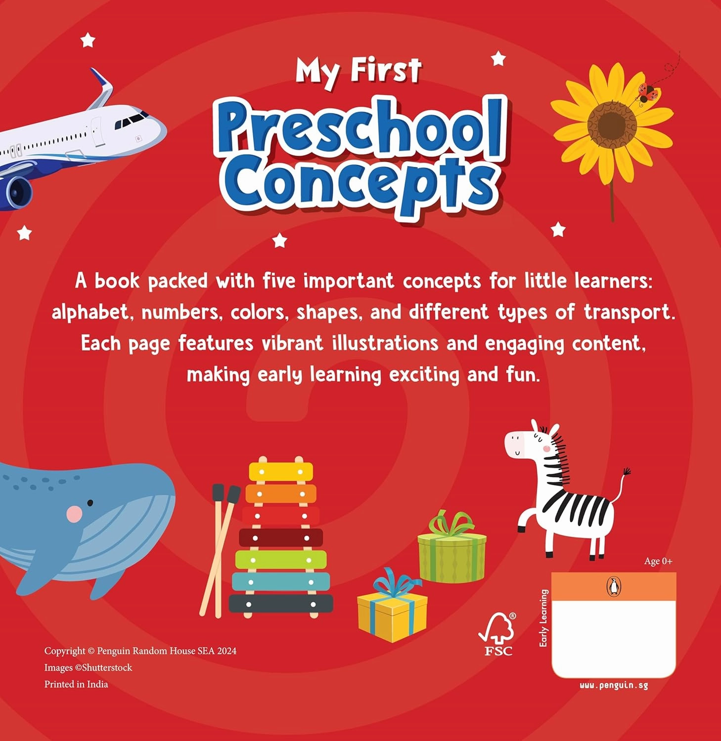 Nurturing minds My First Preschool Concepts - Ultimate 5-In-1 (Hb)