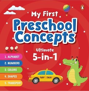 Curious minds Discover & grow My First Preschool Concepts - Ultimate 5-In-1 (Hb)