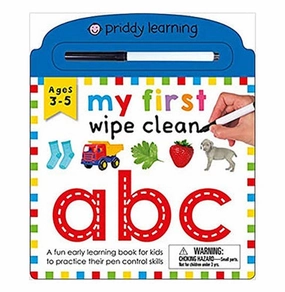 My First Wipe Clean: Abc: A Fun Early Learning Book For Kids To Practice Their Pen Control Skills [Board Book] Priddy Roger Kid-focused experiences