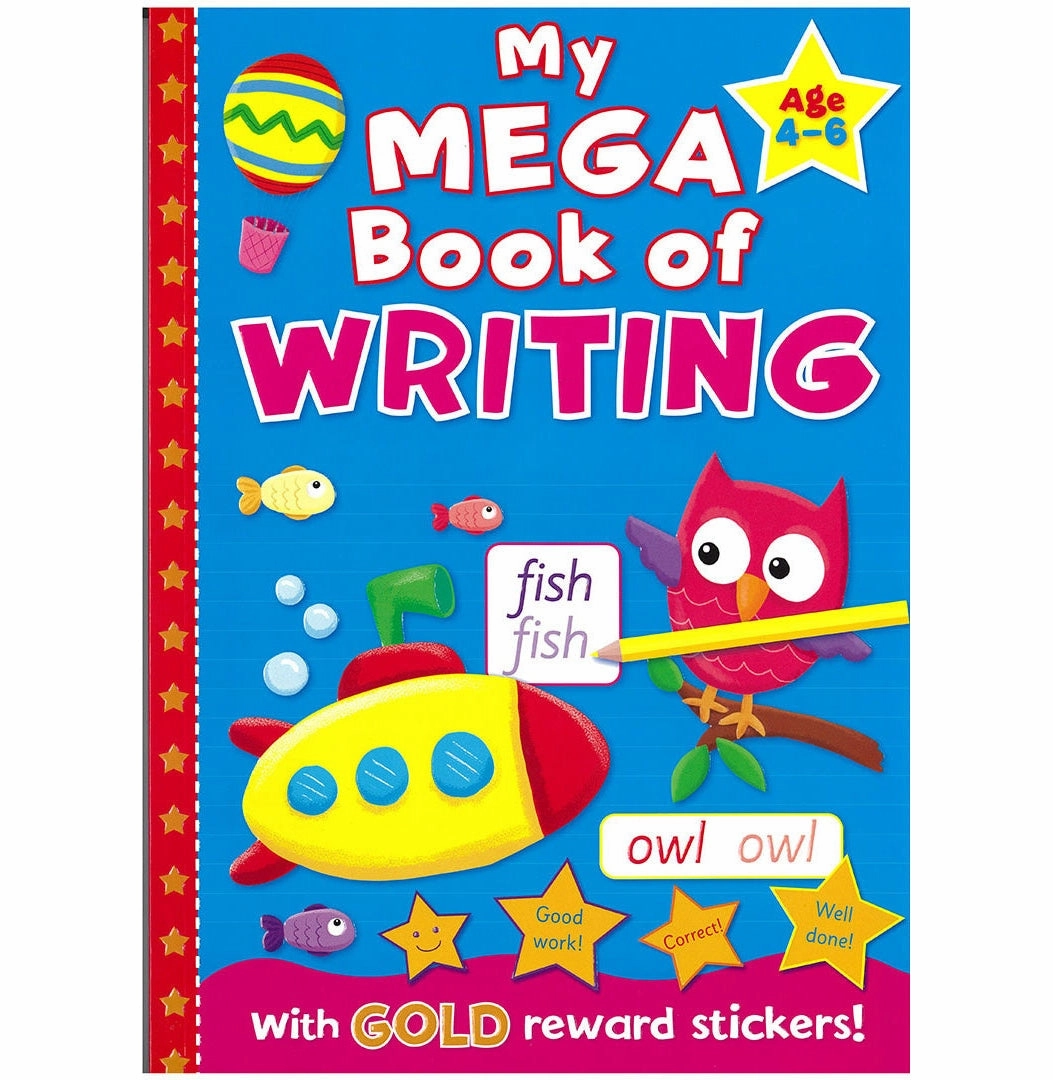 My Mega Books Of Writing Designed for development Enrichment activities