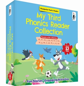 My Third Phonic Readers Set (12 Volume Boxed Set) [Paperback] Woodpecker Books And Wilco International Llp Little creators Exploration made fun