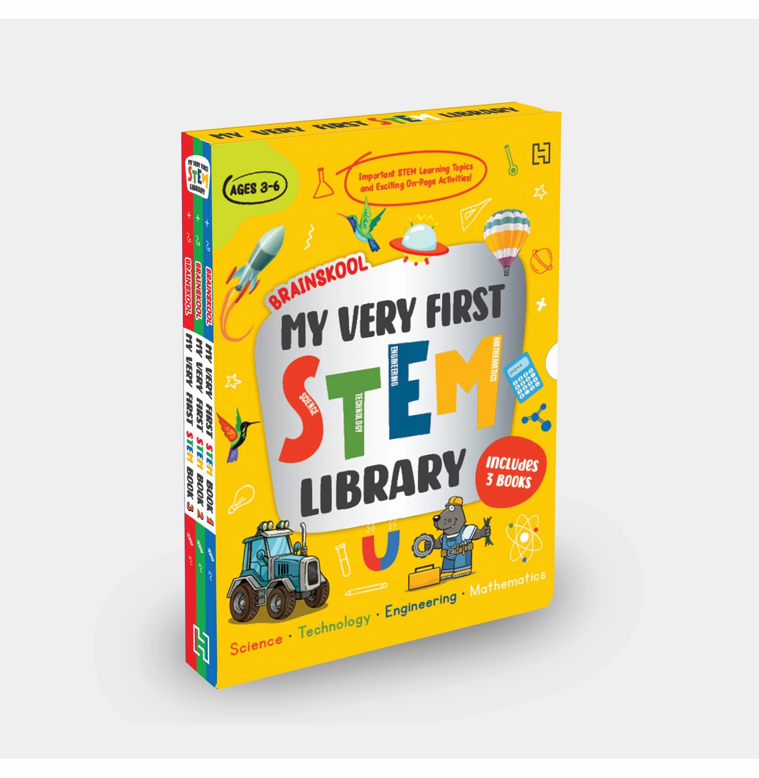 Kids essentials My Very First Stem Library [Product Bundle] Hachette India [Paperback] Hachette India