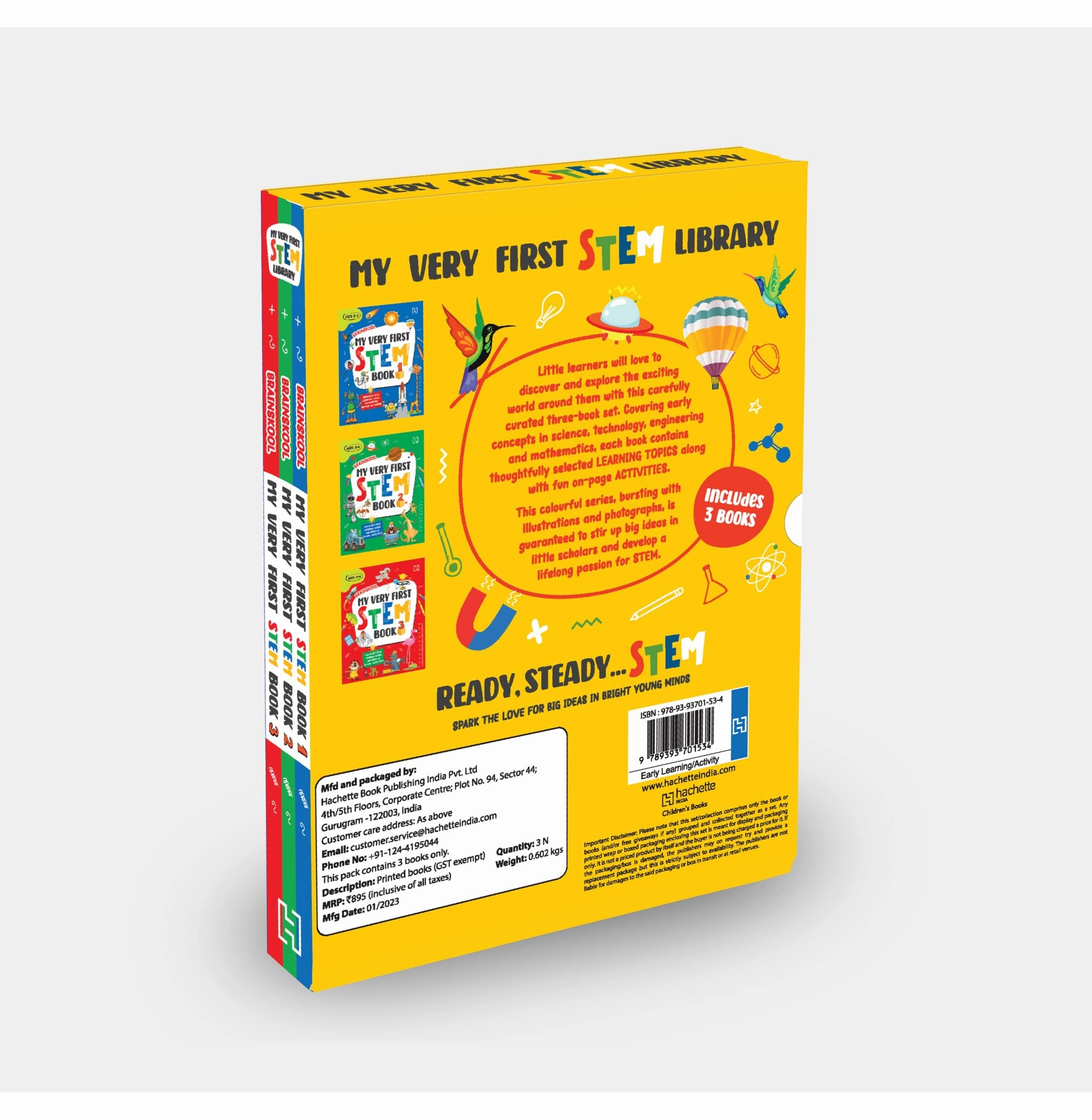 Playful learning My Very First Stem Library [Product Bundle] Hachette India [Paperback] Hachette India