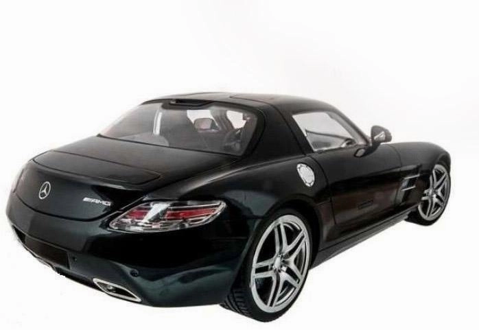 Fun-based learning Young learners Mz Mercedes Benz Sls Amg Remote Controlled Rc Car - Black
