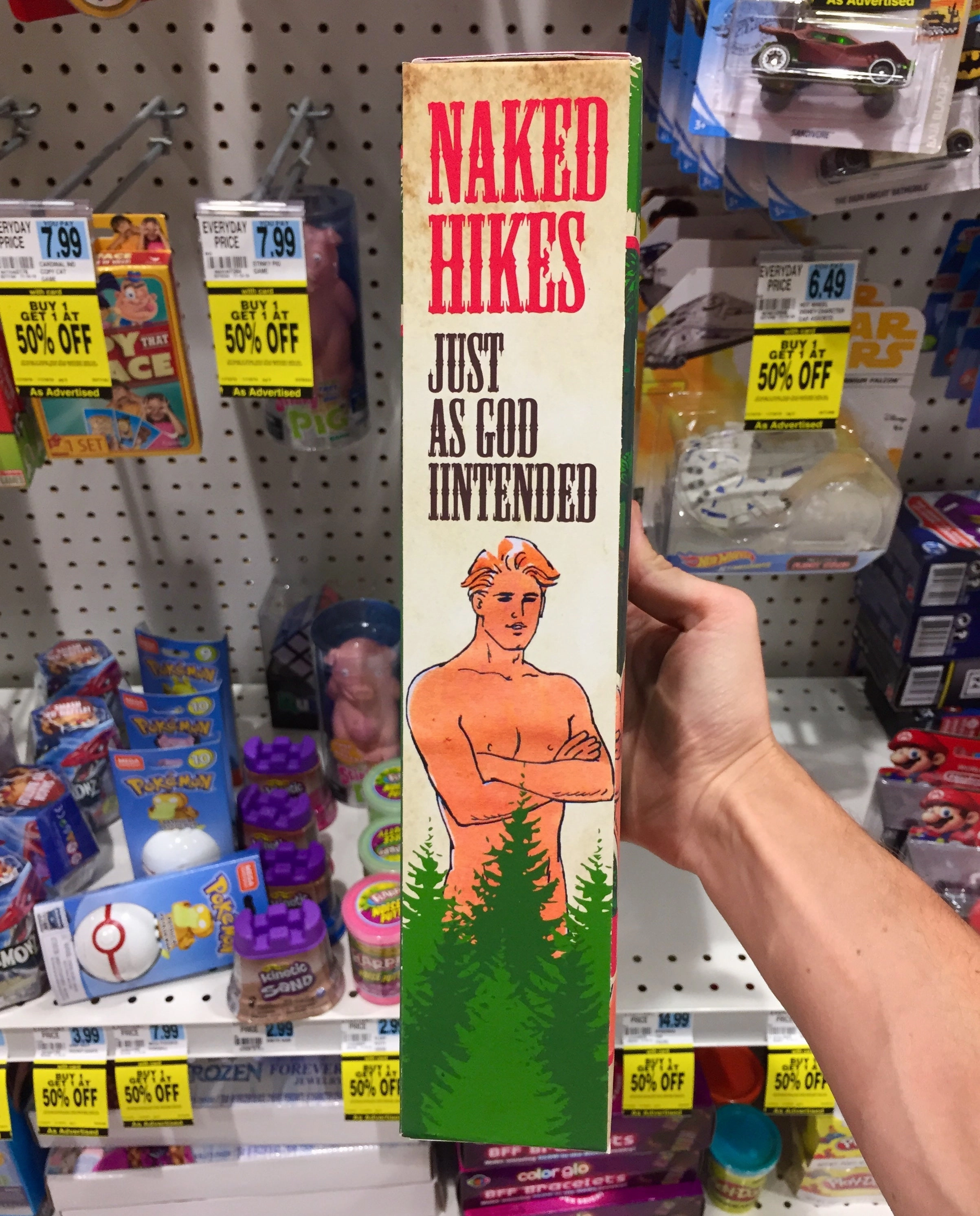 Playroom learning Naked Hikes
