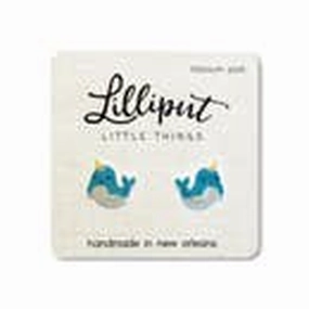 Narwhal Earrings Learn & grow Little creators
