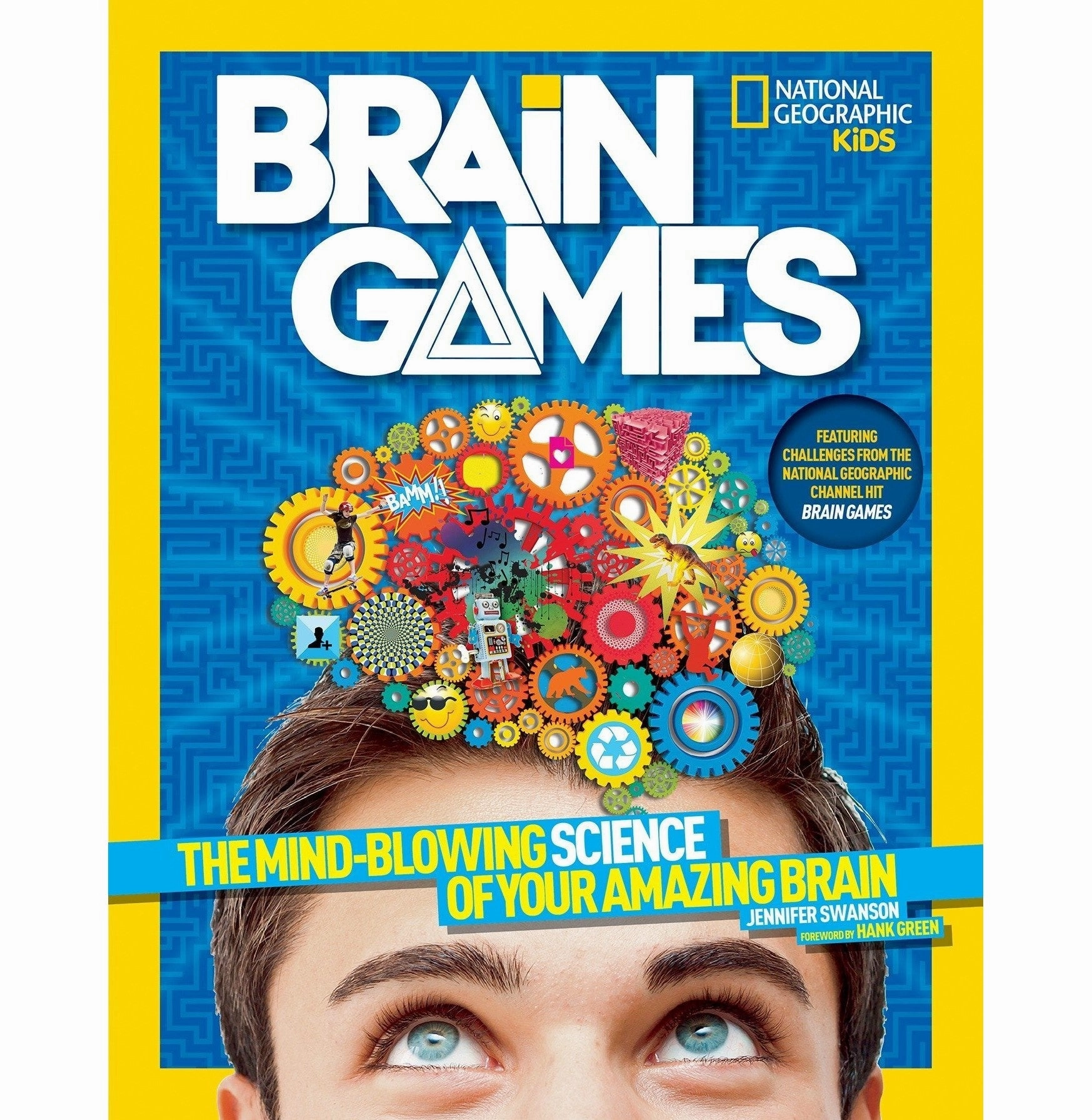 Child development Early discovery National Geographic Kids Brain Games [Paperback] Swanson Jennifer And National Geographic Kids