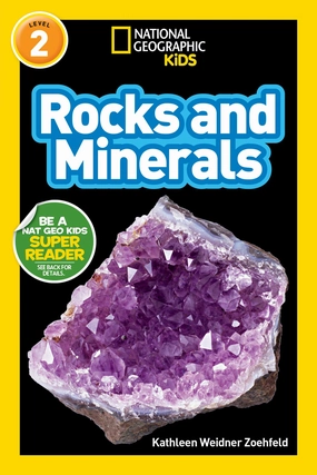 National Geographic Kids Readers: Rocks And Minerals Mindful play
