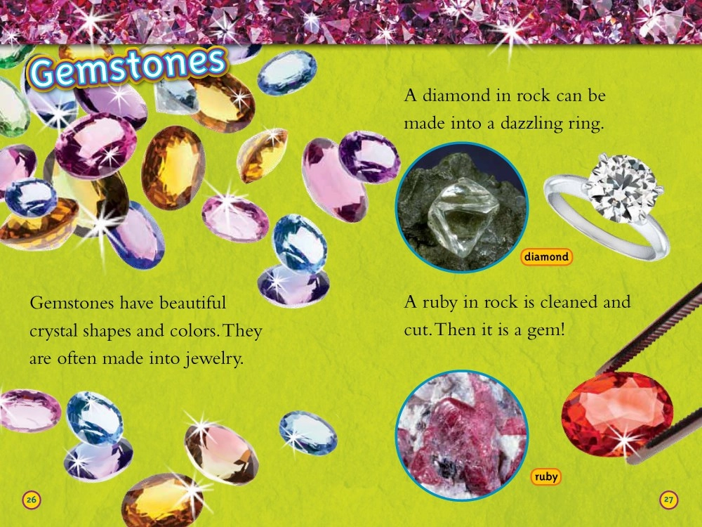 Everyday learning Preschool minds National Geographic Kids Readers: Rocks And Minerals