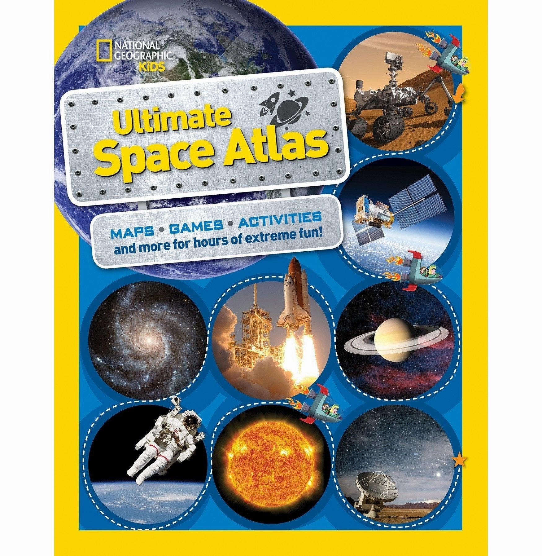 Everyday learning National Geographic Kids Ultimate Space Atlas [Paperback] Decristofano Carolyn And National Geographic Kids
