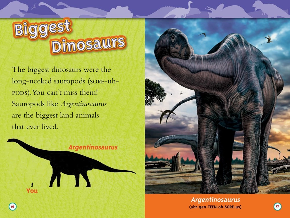 Sensory fun for little hands National Geographic Readers: Dinosaurs