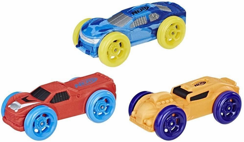 Everyday learning Nerf Nitro C0776 Foam Cars - Pack Of 3