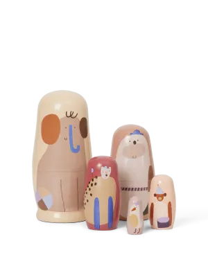 Nesting Dolls - Critter - Multi Creative minds