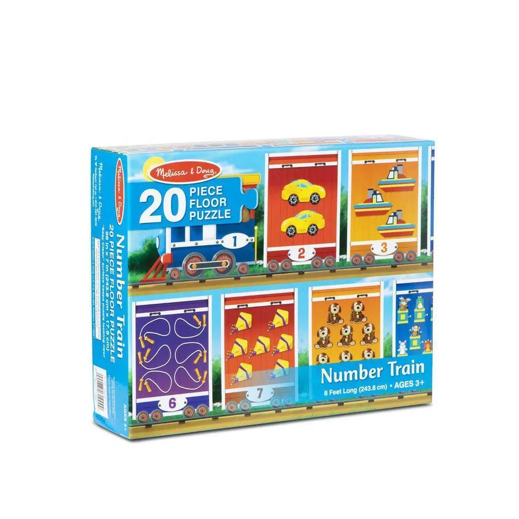 Everyday learning Number Train Floor Puzzle