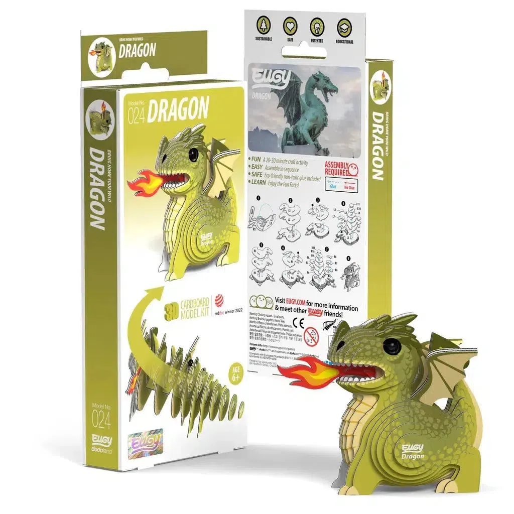 Dragon 3D Puzzle Little learners