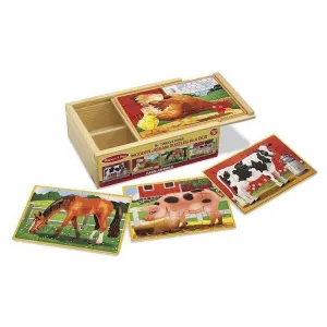Farm Animals Puzzles In A Box Playroom adventures begin here Young learners